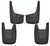 Front and Rear Mud Guard Set