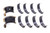 Main Bearing Set - Coated SBC w/350 Mains MB 557XPC STDX