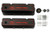 351C Aluminum Valve Cover Set - Black Finish