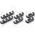 Spark Plug Wire Dividers 6pk Black Plastic