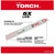 Milwaukee 48-00-8712 6" 10 TPI The Torch™ SAWZALL® Blades (25 Pk)