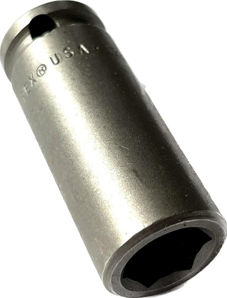 Apex 3216 1/2'' Long Deep Impact Socket, 3/8'' Square Drive, 2" OAL