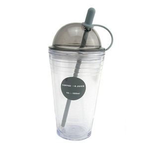 Creative Transparent Personal Sports Water Bottle 560ml 20 Ounce - Dark Gray Creative Transparent Personal Sports Water Bottle 560ml 20 Ounce - Dark Gray