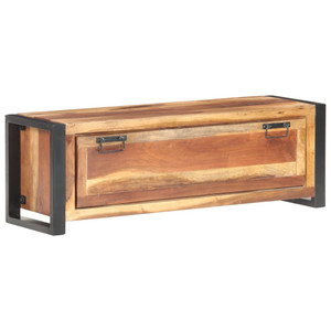 Shoe Cabinet 47.2"x13.8"x15.7" Solid Wood with Sheesham Finish Shoe Cabinet 47.2"x13.8"x15.7" Solid Wood with Sheesham Finish