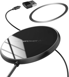 DBPOWER 15W Max Fast Qi Wireless Charger with Type C&USB A Port DBPOWER 15W Max Fast Qi Wireless Charger with Type C&USB A Port