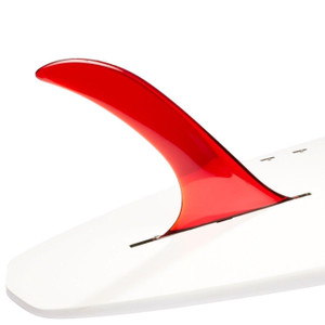 DORSAL Pintail Single Surf SUP Longboard Surfboard Fins ( Flex ) - Red DORSAL Pintail Single Surf SUP Longboard Surfboard Fins ( Flex ) - Red