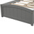 Twin size Platform Bed with Two Drawers