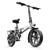 Electric Bike 400W Electric Commuter Bikes, Folding Mini Ebike 14'' Electric Bicycle with 48V 15Ah Battery, 21MPH Adults/Teens City E Bike