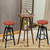 24.4"-30" Adjustable Bar Swivel Stools, 2/4Pcs