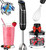 KOIOS 800-Watt/ 12-Speed Immersion Hand Blender, 4-in-1 Set