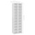Shoe Cabinet High Gloss White 21.3"x13.4"x72" Chipboard