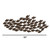 Metal Fish Wall decor 53 inch W, 20 inch H Wall decor