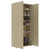 Shoe Cabinet Sonoma Oak 31.5"x15.4"x70.1" Chipboard