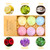 6Pcs Essential Oil Scented Bubble Bath Salts Bombs Birthday Gifts for Women Kids