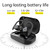 CYBORIS Bluetooth 5.0 Headset TWS Dual Bluetooth Headset True Wireless IPX7 Waterproof with Ear-hook In-ear Noise Canceling Headphones