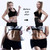 Women's waist training device Neoprene sauna sweat training belt waist shaping belt (black) size M