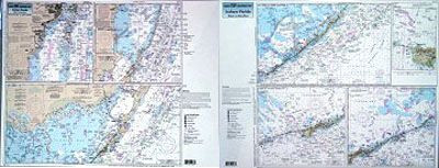 Captain Segull Chart KEY121 Inshore Keys, Miami to Marathon