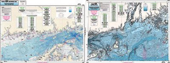 Captain Segull Chart No CRM208 Bathymetric Eastern Long Island/CT, MA, RI