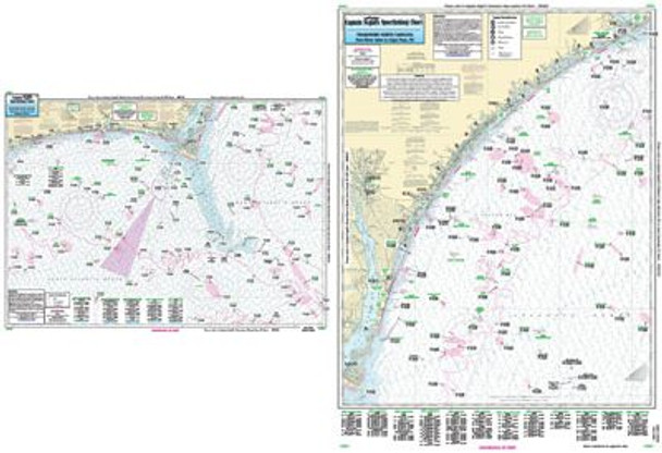 Captain Segull Chart No CFR27 Offshore Cape Fear