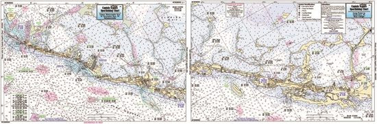 Captain Segull Chart No CKM352 Cross Key to Upper Matecumbe Key, FL