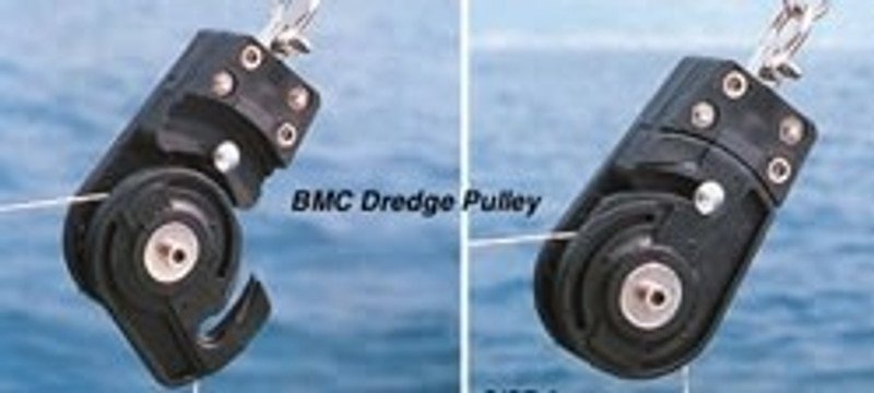 how to set up outrigger pulley for dredge