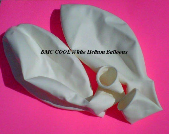40 Inch White Helium Balloons for kite Fishing Cool White Color