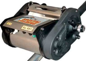 dredge fishing reels 130W 2-Speed Reel on a 160-200 lb. Long Fishing Rod Engineered for big game fishing 7.5' Carbon Fiber Dredge Boom