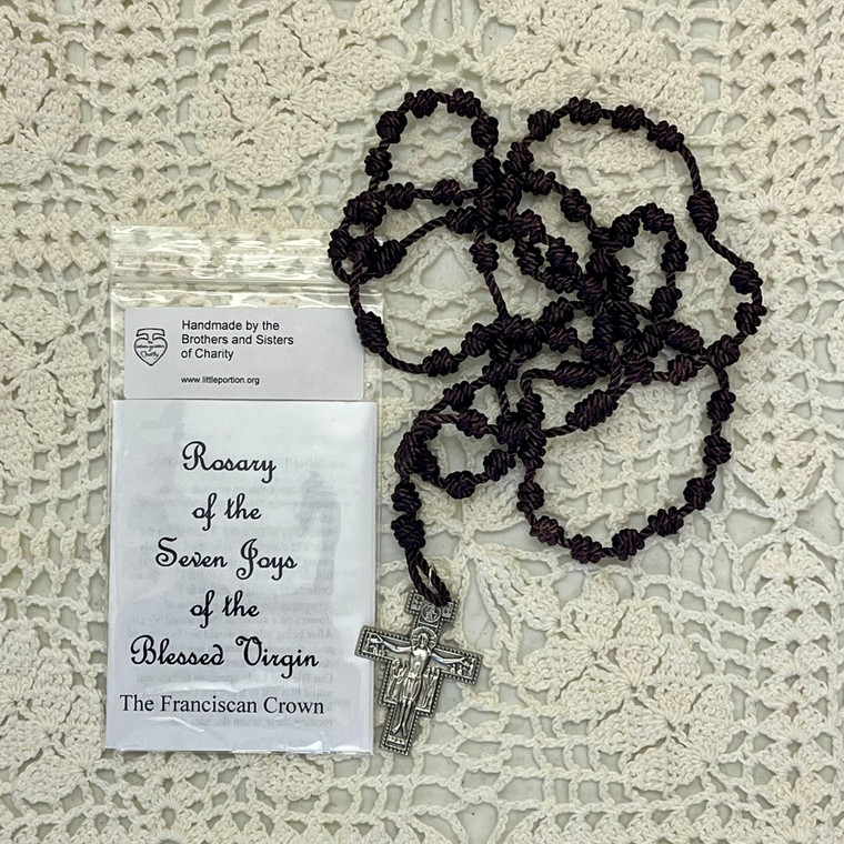 Franciscan Crown with San Damiano Cross Rosary