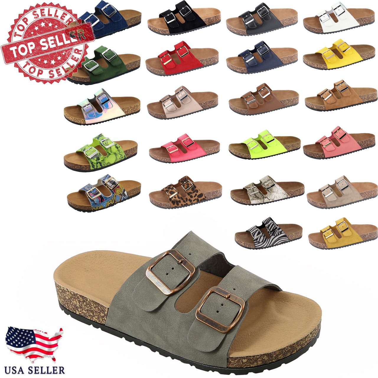 10 Double Buckle Slide Sandals You Can Get For Under $25 | HuffPost Life