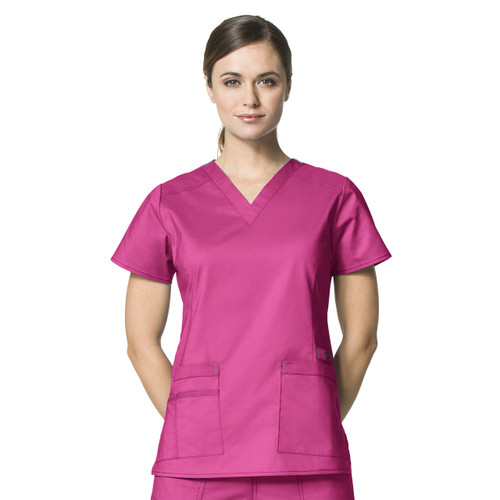 WonderWink FLEX Women's V-Neck Scrubs Top WonderWink FLEX Women's V-Neck Scrubs Top