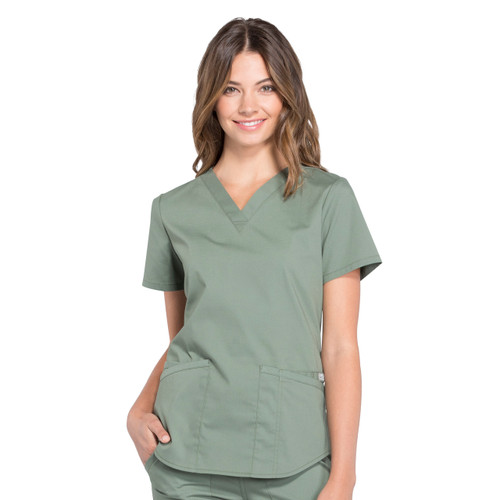 Cherokee PROFESSIONALS Women's V-Neck Scrubs Top Cherokee PROFESSIONALS Women's V-Neck Scrubs Top
