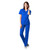 WonderWink WORK Women's V-Neck Top & Pull-on Cargo Pant Scrubs Set