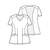 WonderWink AERO Women's Flex Back V-Neck Scrub Top  WonderWink AERO Women's Flex Back V-Neck Scrub Top