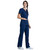 Cherokee PROFESSIONALS Women's V-Neck Panel Top & Drawstring Pant Scrubs Set Cherokee PROFESSIONALS Women's V-Neck Panel Top & Drawstring Pant Scrubs Set