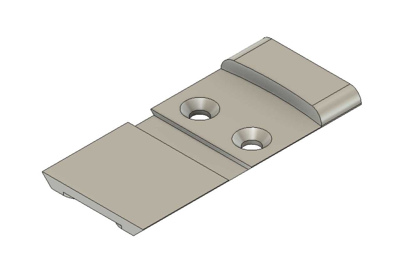 Glock MOS Adapter Plate for Holosun 509T/ACSS