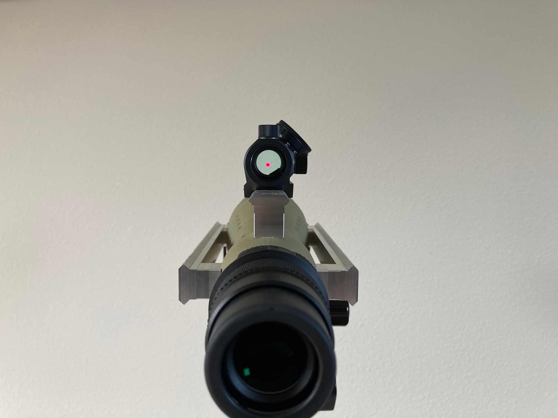 Picatinny Rail for Bushnell Elite Tactical 840x60 Spotting Scope