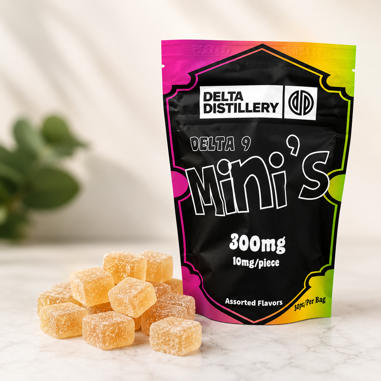 300mg Mini Delta 9 Gummies Asst. Flavor - Craft Series