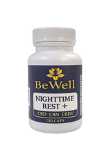Nighttime Rest+ 30ct CBD + CBN + CBDV Softgels by BeWell