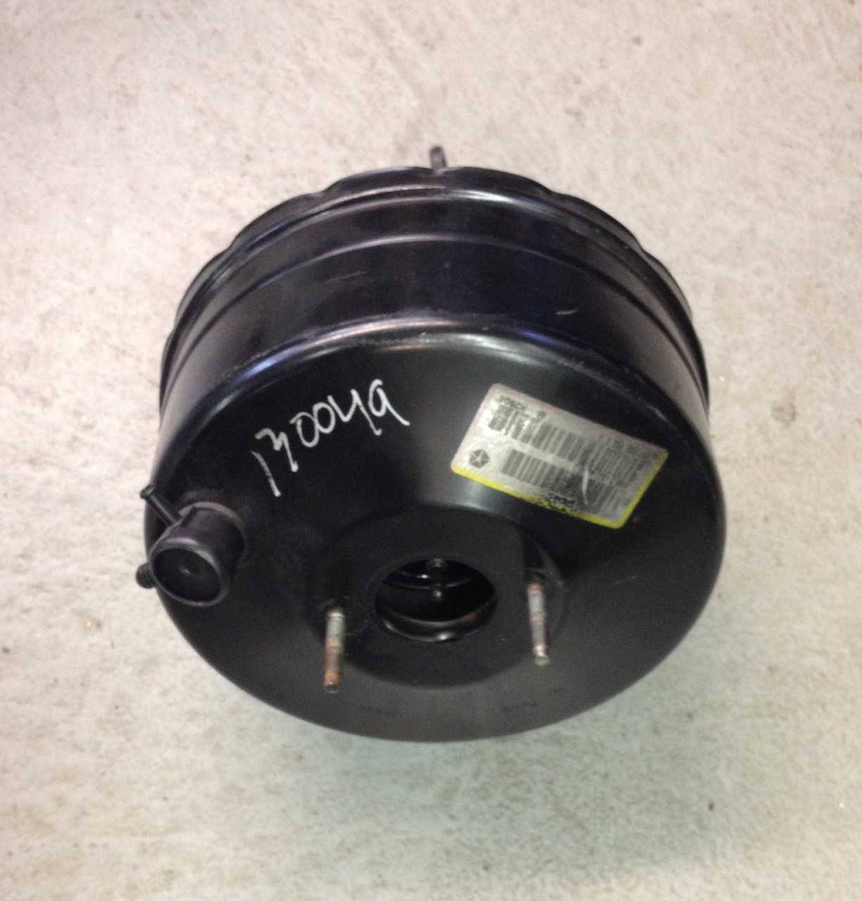Brake Booster For 1987-1996 Dodge Dakota (Without Master Cylinder) - Direct Fit, Steel, Black Finish-641076