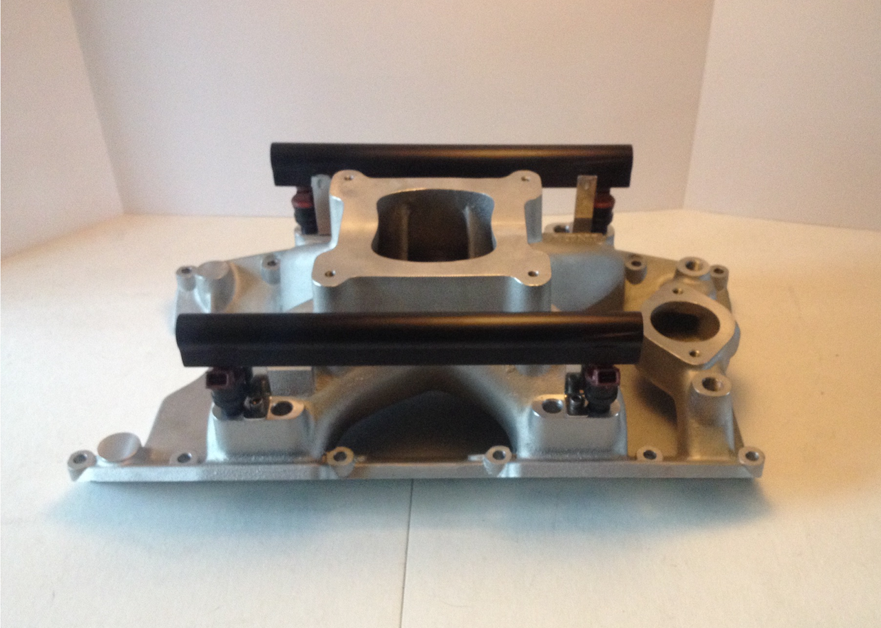 Indy 360-I4-3M Intake Manifold Machined for EFI 5.2/5.9 Dodge Magnum ...