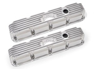 Edelbrock Dodge Magnum 5.2/5.9 Polished Valve Covers Edelbrock Dodge Magnum 5.2/5.9 Polished Valve Covers
