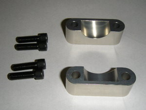 Moroso U-Joint Girdle, Modified Kit, Designed To Fit Dakotas, Durangos, and Rams, Billet Aluminum, Small Yoke 7260 Style Driveshaft, Silver Anodized