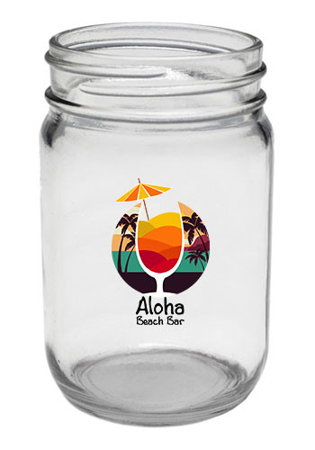 12 oz. Decorating Mason Jars