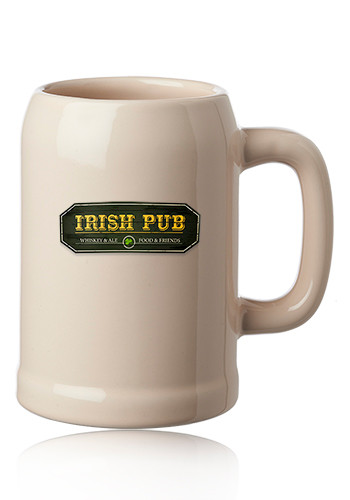24 oz. Ceramic Beer Steins | BM31 - Discountmugs