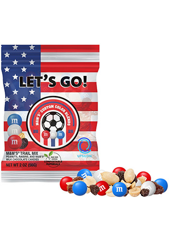 World Cup Soccer M&M'S Trail Mix | CICDHFTMMWC - Discountmugs