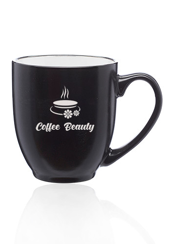 16 ounce ceramic coffee mugs Sweejar Ceramic Coffee Mug Cup with Lid & Straw | 16 OZ main image 1
