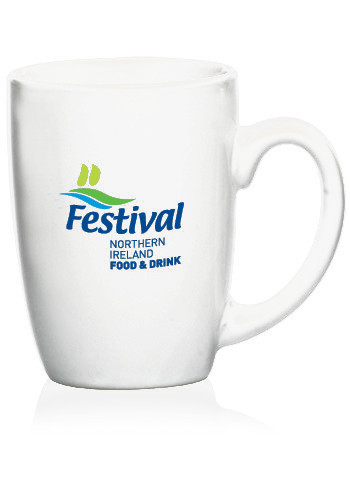 16 oz. Large Mocha Glossy Ceramic Coffee Mugs