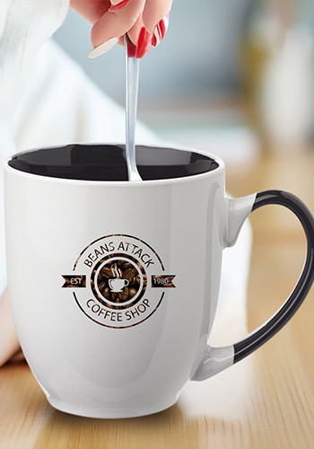 1 promotion coffee mug Distorted (Promo 1 Design) main image 1