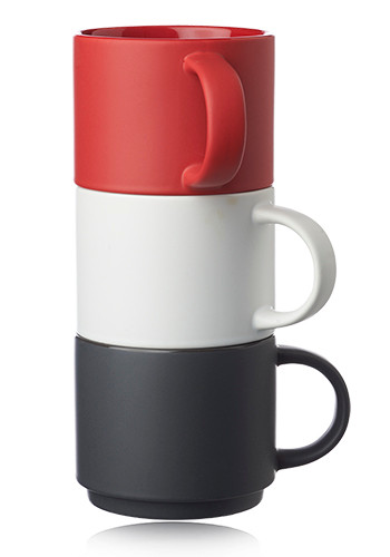 14 oz. Stackable Ceramic Mugs | CM1032 - Discountmugs