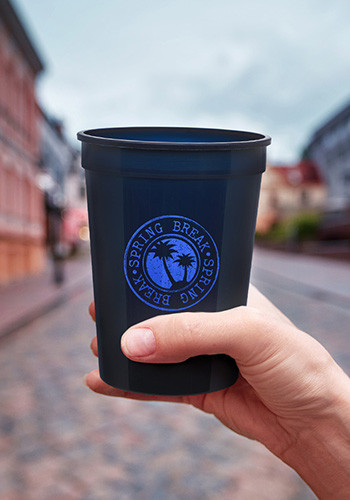 12 oz. Plastic Stadium Cups | SC12 - Discountmugs